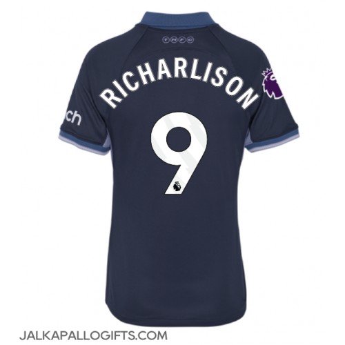 Tottenham Hotspur Richarlison #9 Vieraspaita Naiset 2023-24 Lyhythihainen